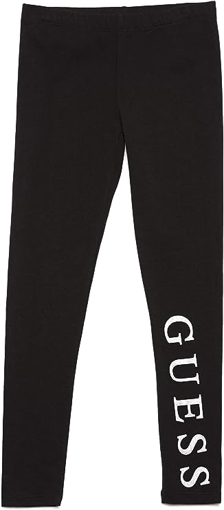 Guess Logo Leggings, Jet Black