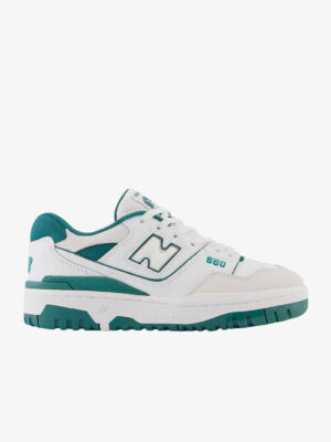 New Balance 550 Gs Scarpe Bianche Verdi Donna