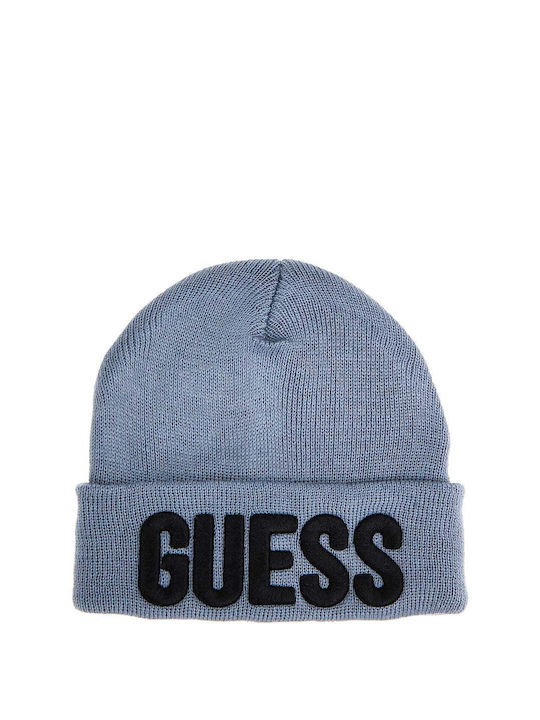 Guess Cappello  con Logo Frontale Azzurro Bambini