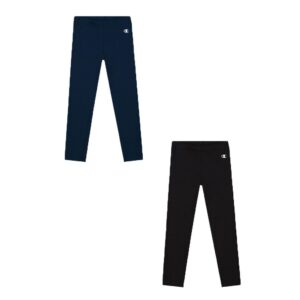 Champion 2Pack  Leggings Blu Nero Bambina