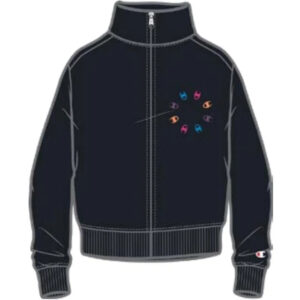 Champion Jr  Felpa Chiusura Zip Nera bambino