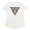 Guess T-shirt  logo triangolo Bianca Bambina