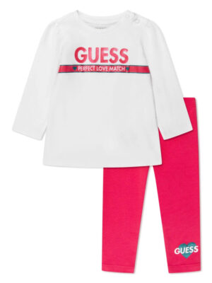 Guess Kids Tuta Sportiva Con Stampa