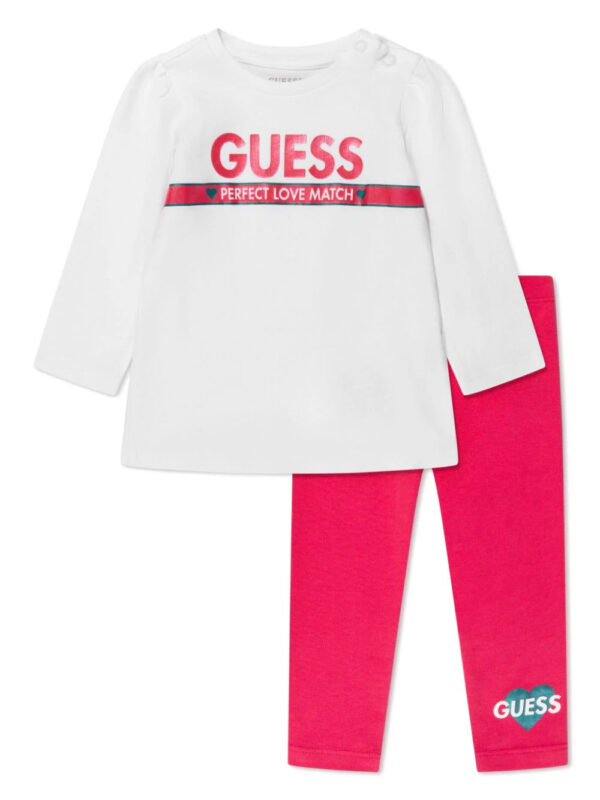 Guess Kids Tuta Sportiva Con Stampa