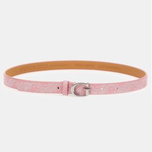 Guess Cintura Rosa Con Fibia Silver Bambina