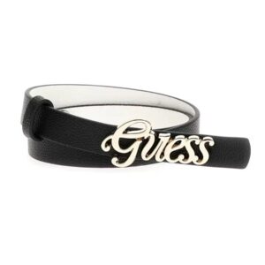 Guess Kids Logo buckle Cintura Nera Bambina