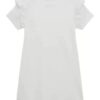 Guess Interlock ss Vestito Bianco Bambina