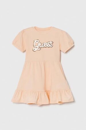 Guess Baby Vestito Total Pink Bambina