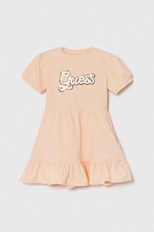 Guess Baby Vestito Total Pink Bambina
