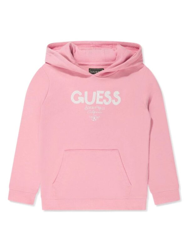 Guess felpa infant-Kids Total Pink Bambina