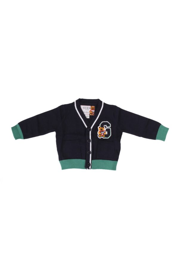 Guess  teddy College Cardigan Multicolore Bambino