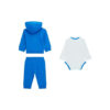 Guess Baby Completo Tuta  Blu Bianco Bambino