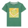 Guess Kid T-shirt Con Stampa Verde Bambino