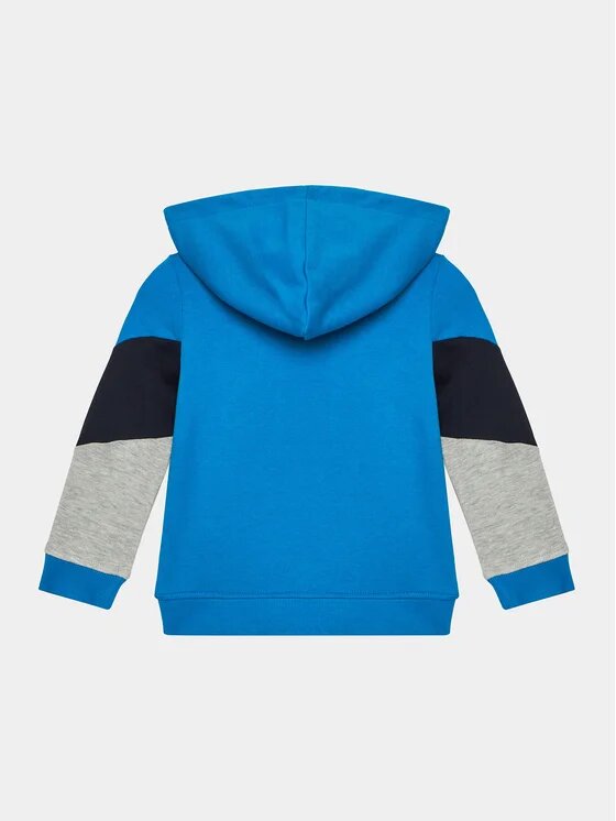 Champion  Felpa Con Cappuccio Blu  Bambino