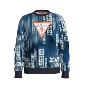 Guess Kids All over Felpa Girocollo Multicolore Bambino