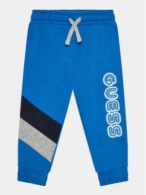 Guess Kid Pantaloni Di Tuta Blu  Bambino
