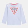 Guess T-shirt logo triangolo Bianca Bambino
