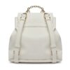 Guess Zaino Cargo In pelle Bianco Oro