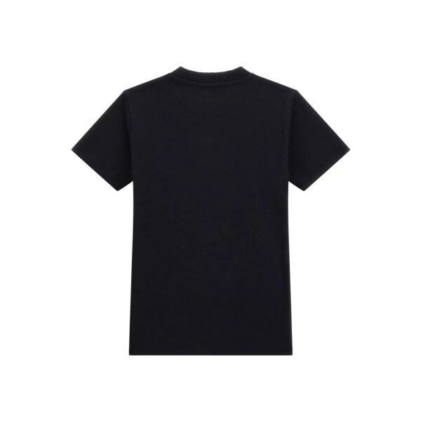 Guess Ss T-shirt Nera Bambini Ragzzi