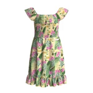 Guess Kids Abito Multicolore stampa all over Bambina