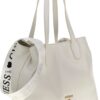 Guess Borsa a tracolla con logo Bianca