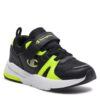 Champion Ramp Up B Ps Scarpe da Ginnastica Nere Giallo Fluo Bambino
