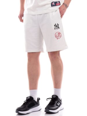 Champion Yankees Bermuda Bianchi Uomo