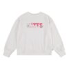 Levis Sweat Fw-Crew Felpa Girocollo Bianca Bambina