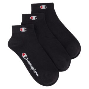 Champion 3pk Quarter Socks 3 Paia Di Calze Nere Uomo