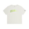Champion Big Logo T-shirt Sabbia Donna