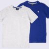 Champion  Legacy Basics Crew 2pack T-shirt Grigia Blu Bambini