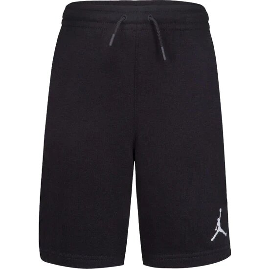 Nike Essential Jr Bermuda In Felpa Neri Bambini Ragazzi