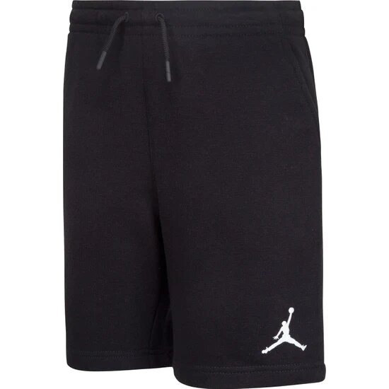 Nike Essential Jr Bermuda In Felpa Neri Bambini Ragazzi