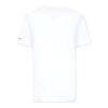 Converse Junior Script Sneaker Gfx Ss T-Shirt Bianca Bambino
