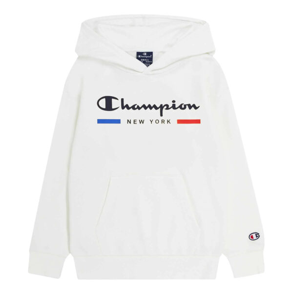 Champion Legacy Graphic Felpa con cappuccio Bianco bambino