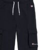 Champion Legacy Cargo Pocket Kids Pantaloni Tuta Neri Bambino