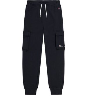 Champion Legacy Cargo Pocket Kids Pantaloni Tuta Neri Bambino