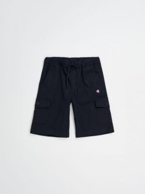 Champion Bermuda Cargo Nero Bambino