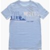 Converse Dissected Chuck Patch Tee T-Shirt Azzurra Bambino