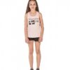 Champion Completo 2 pezzi Rosa Nero Bambina
