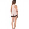 Champion Completo 2 pezzi Rosa Nero Bambina