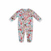 Guess Logo Printed Babygrow Tutina Multicolore Bambino