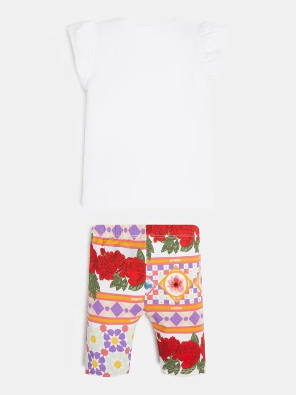 Guess Set T-shirt e leggings Multicolore Bambina