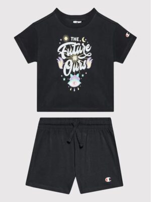 Champion Kids Completo Total Black Bambina