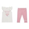 Guess Kids Set T-shirt e leggings glitter Multicolore Bambina