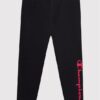 Champion Completo T-shirt e leggings Total Black Bambina