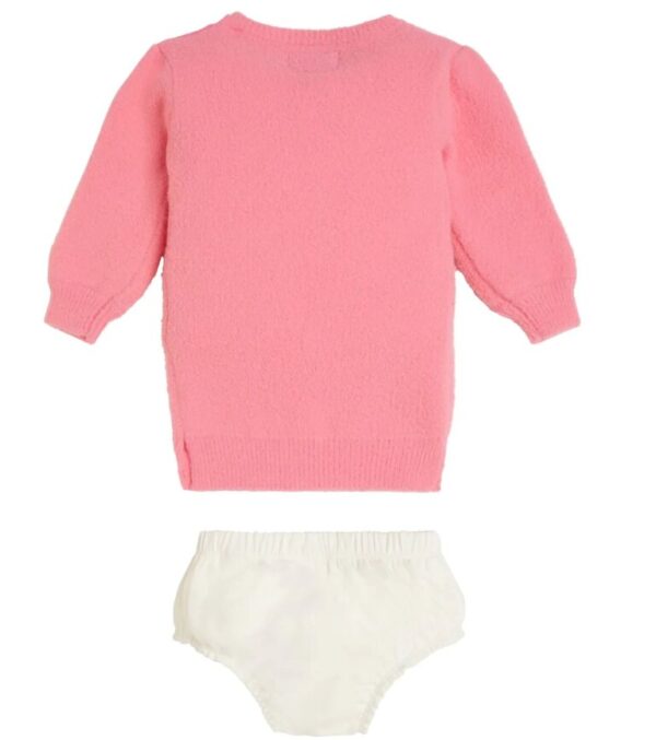 Guess Ls Abito 2 pezzi Rosa Bambina