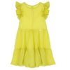 Imperial Abito con volant e gonna a balze Giallo bambina