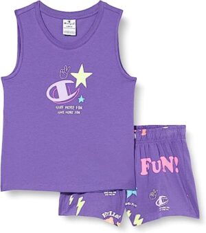Champion Legacy Fun Club All-over Completo Viola Bambina