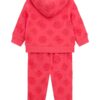 Guess Newborn Completo Tuta Total Pink Bambina